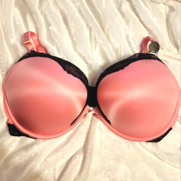 Victoria's Secret Other - NWT VICTORIAS SECRET BOMBSHELL 38DD PINK AND BLACK